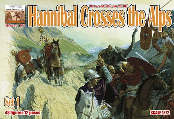 Hannibal Crosses the Alps - ONLY 2 AVAILABLE AT THIS PRICE