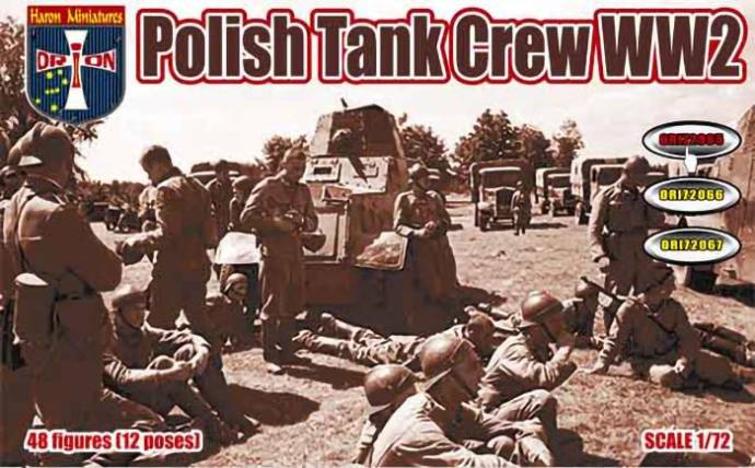 WWII Polish Tank Crew - ONLY 2 AVAILABLE AT THIS PRICE