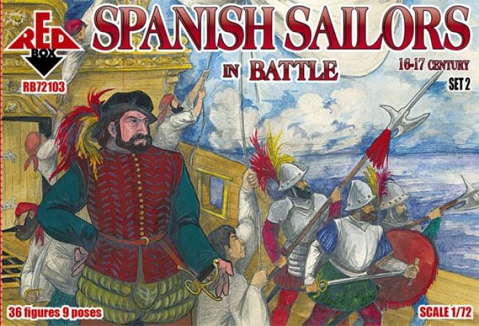 Spanish Sailors in Battle XVI-XVII Century