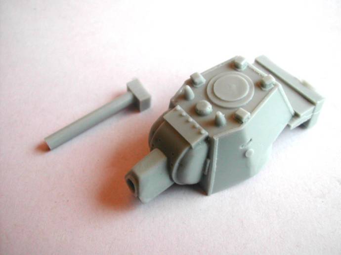  Russian Early KV-1 Turret for Meng Toons Tanks - ONLY 1 AVAILABLE AT THIS PRICE