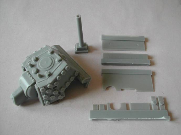 Russian KV-1 Ekranami Turret for Meng Toons Tanks - ONLY 2 AVAILABLE AT THIS PRICE