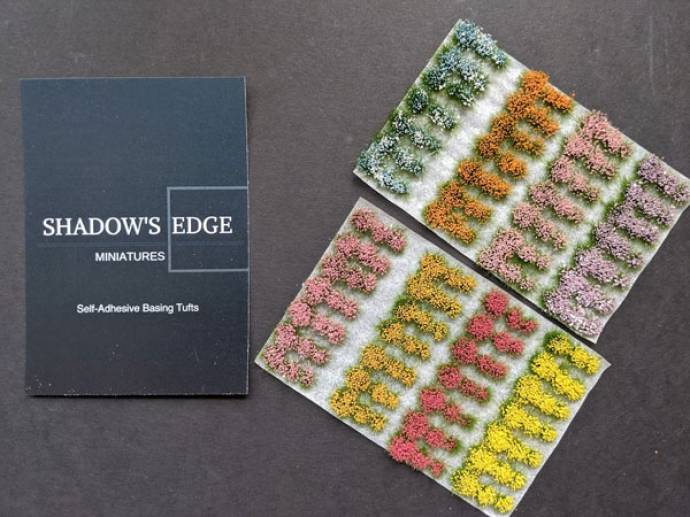 Shadows Edge 4mm Dark - Realistic Flower Sampler