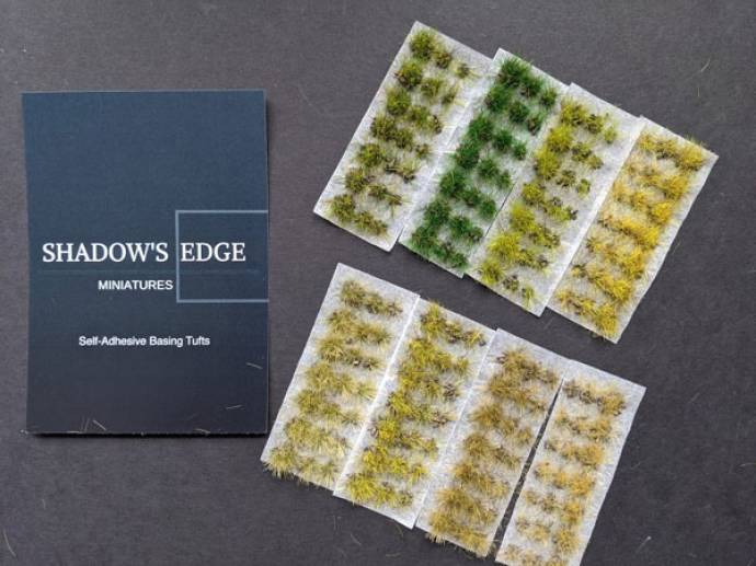 Shadows Edge 6mm Grass Sampler - Rocky Grey