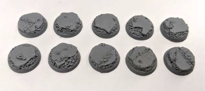 Shadows Edge Urban Rubble Bases - 25mm
