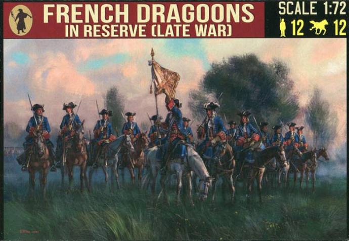 Strelets R - War of the Spanish Succession: French Late War Dragoons in Reserve