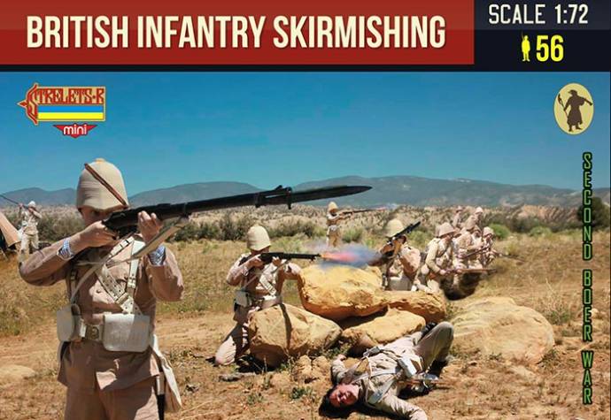 Strelets Mini - British Infantry 1899-1902 - ONLY 2 AVAILABLE AT THIS PRICE
