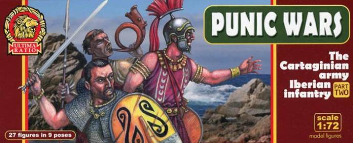 Ultima Ratio Punic Wars Carthaginain Army Set 2 - Iberian Infantry