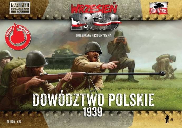 First to Fight WWII Polish Headquarters Infantry Officers