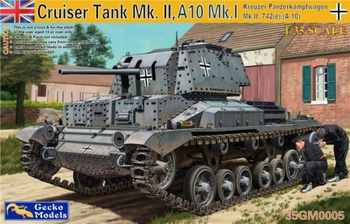 Gecko Cruiser Panzerkampfwagen A10 Mk I/II 742(e) Tank