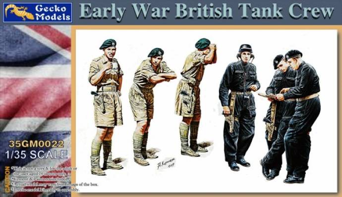 Gecko British Tank Crew Early War