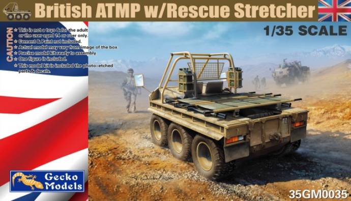 Gecko British ATMP w/Rescue Stretcher