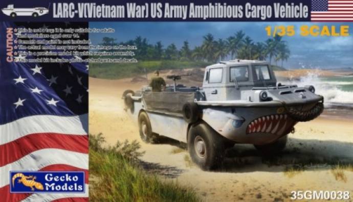 Gecko US Army LARC-V Amphibious Cargo Vehicle Vietnam War