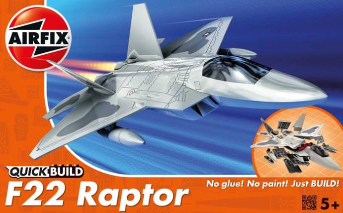 Quick Build F22 Raptor Fighter (Snap)