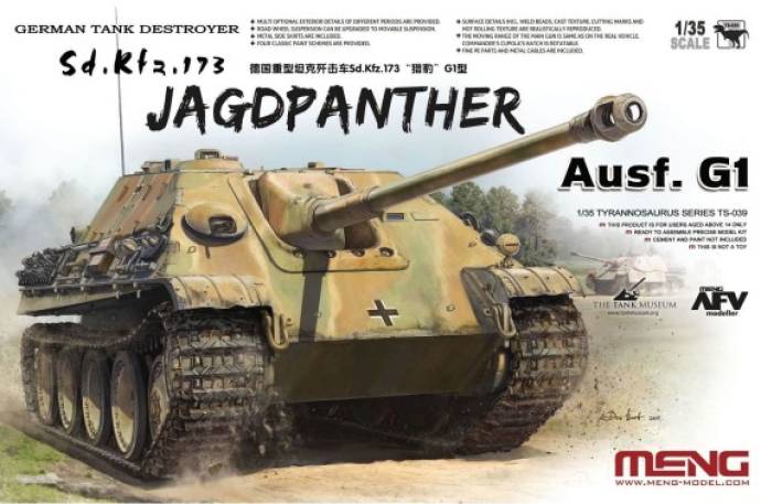 SdKfz 173 Jagdpanther Ausf G1 German Tank Destroyer