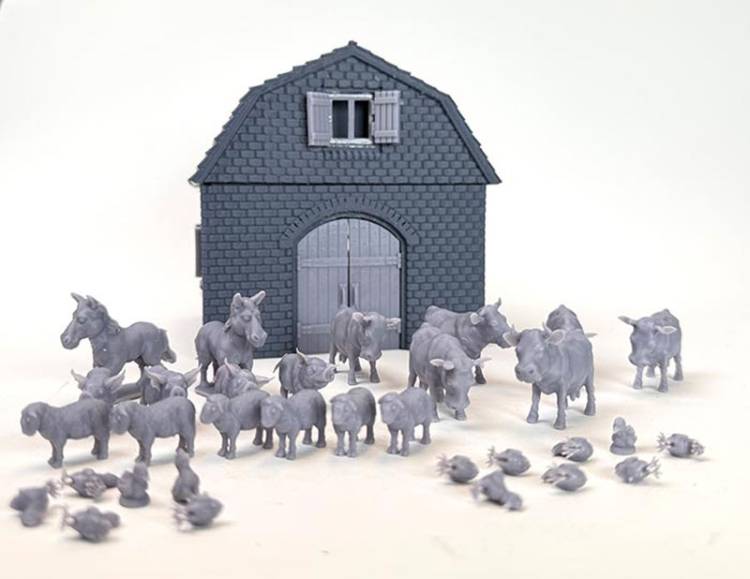 Toonkreig Farm Animals