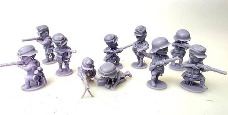 ToonKreig German Africa Korps Firing