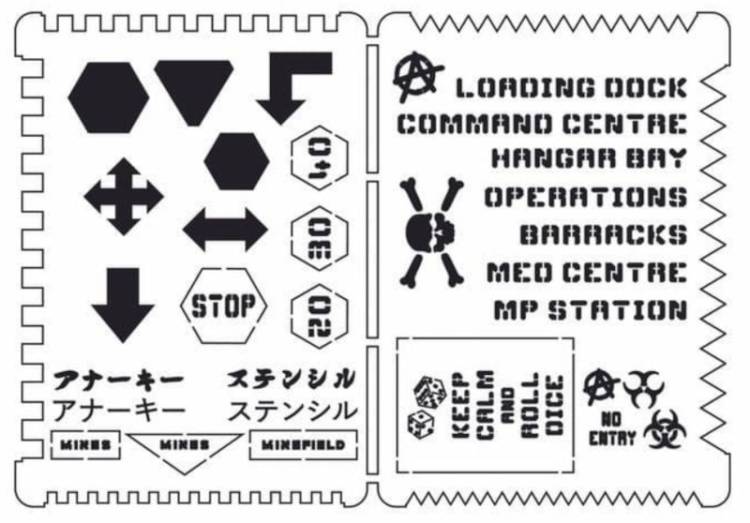 High Speed Stencils - Anarchists Toolbox #2