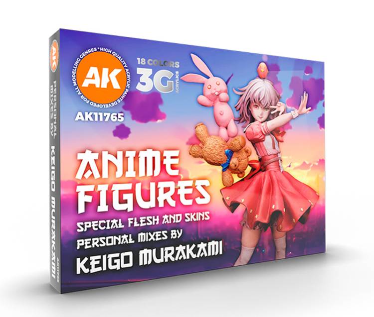 Signature Set - Keigo Murakami - Anime Figures Paint Set 