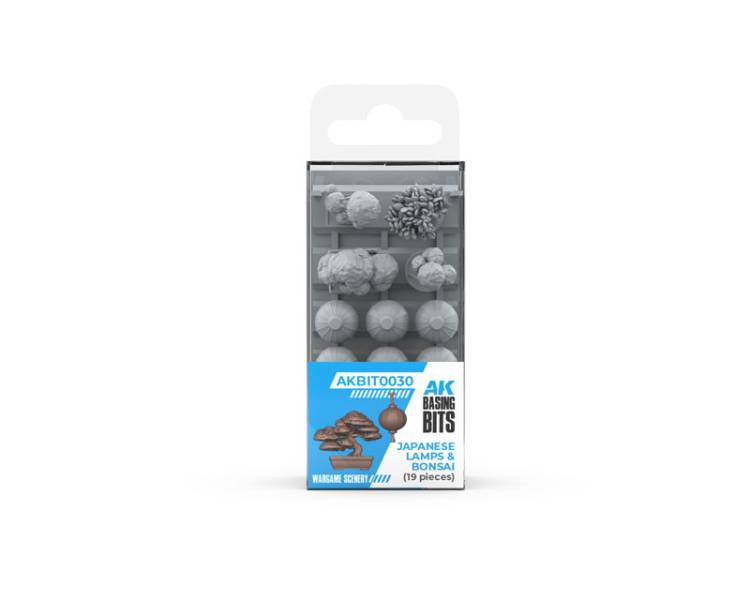 AK Interactive Basing Bits Japanese Lamps & Bonsai