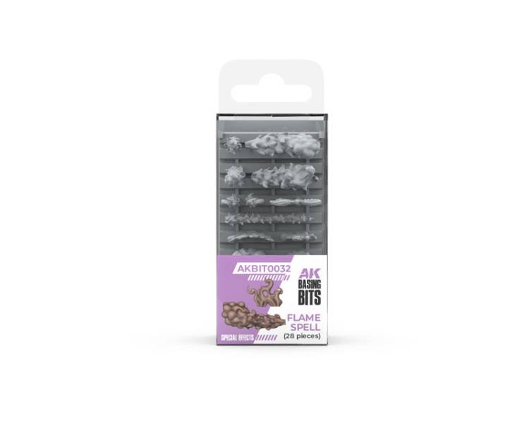 AK Interactive Basing Bits Flame Spell