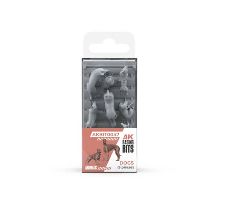 AK Interactive Basing Bits Dogs