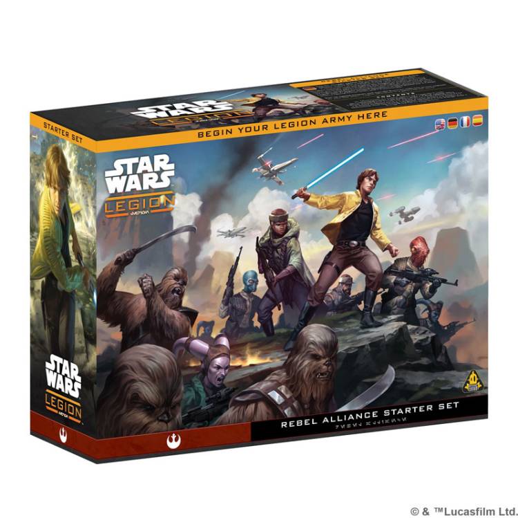 Atomic Mass Games Star Wars: Legion – Rebel Alliance Starter Set