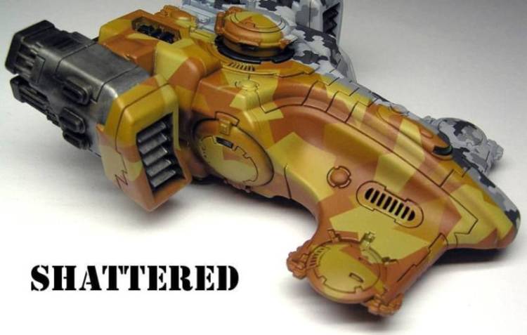HD Stencils - Shattered