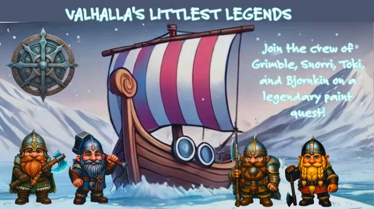 Avante Art Valahalas Littlest Legends - ONLY 1 AVAILABLE AT THIS PRICE