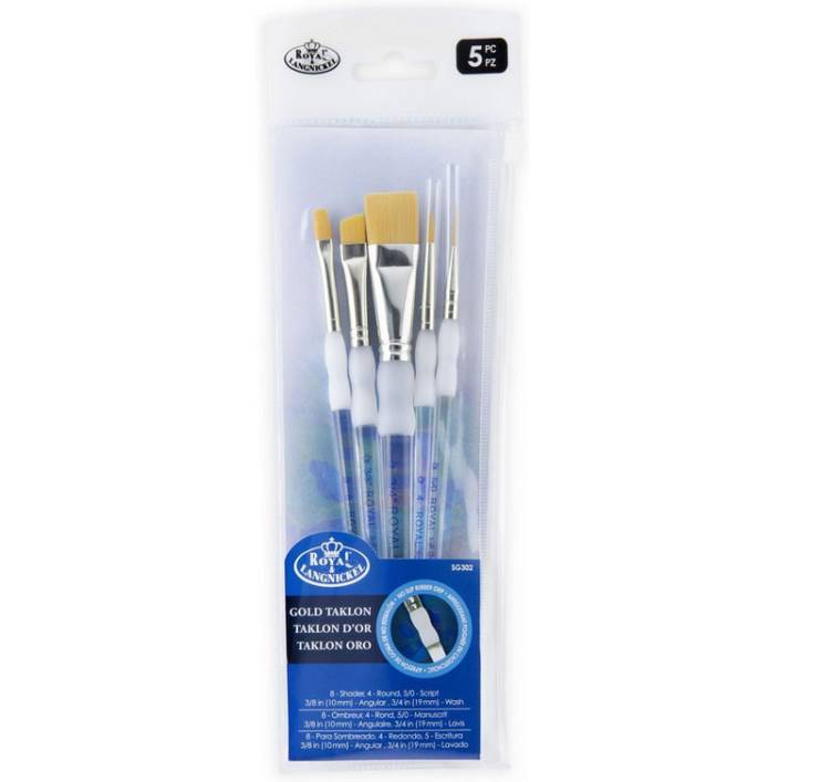 Aves Soft Grip 5 Brush Set