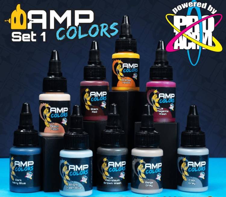 Monument - Pro Acryl AMP Colors Cosmic Paint Set 1