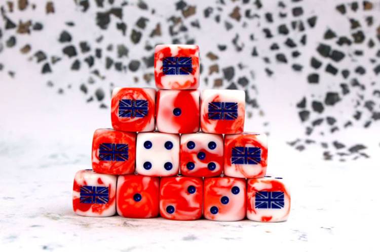 Baron of Dice Great Britain Dice (25 dice)