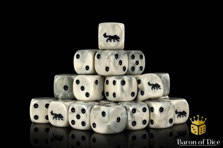 Baron Dice Direwolf Dice (25 Dice)