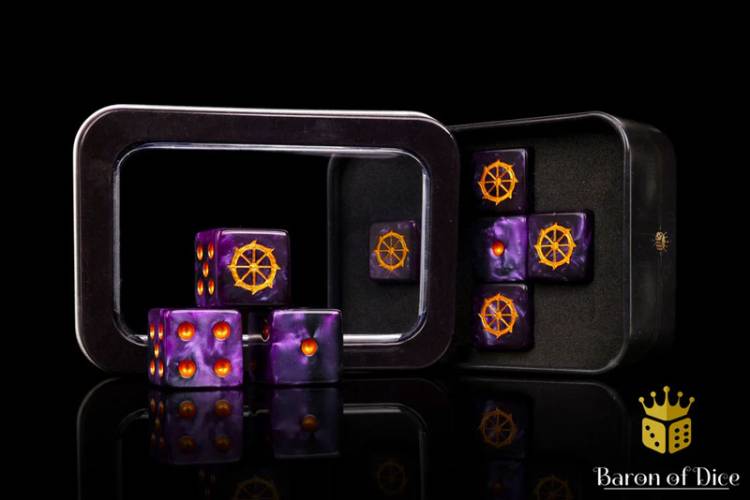 Baron of Dice Trench Pilgrims - Official Trench Crusade Dice Set