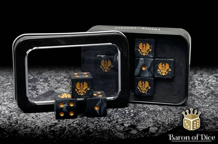 Baron of Dice Free State Of Prussia - Official Trench Crusade Dice Set