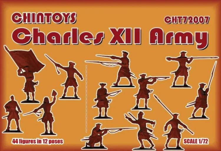 Chintoys Charles XII Army Great Northern War