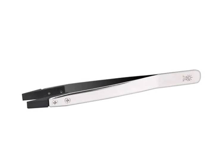 High Precision Stainless Steel Flat Tweezers