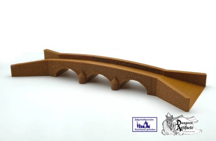 Burnside Bridge - Antietam - American Civil War - 3dPrintTerrain (20mm scale)