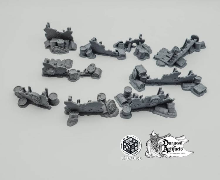 Drowned Front Barricades - Diceverse