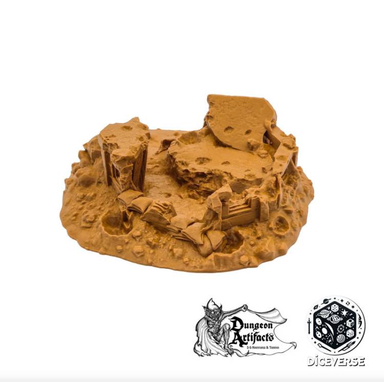 Ruined Trench Pillbox - Diceverse