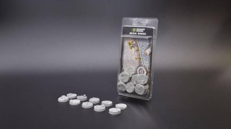 Gamers Grass Urban Warfare Round Bases 25mm