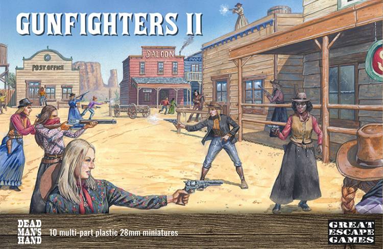 Dead Mans Hand Plastic Gunfighters II The Ladies