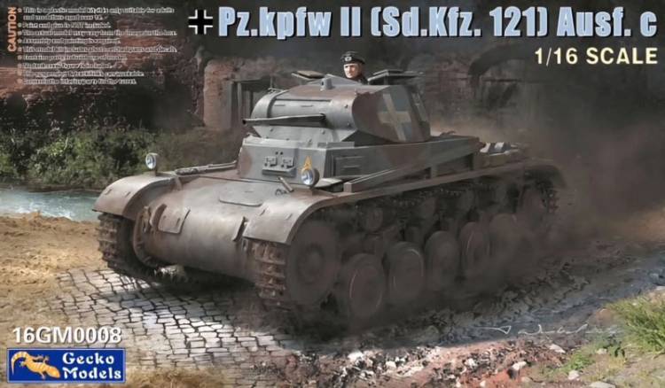 Gecko German PzKpfw II Ausf C (SdKfz 121)