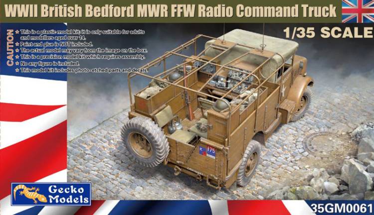 Gecko Bedford MWR FFW Radio Command Truck