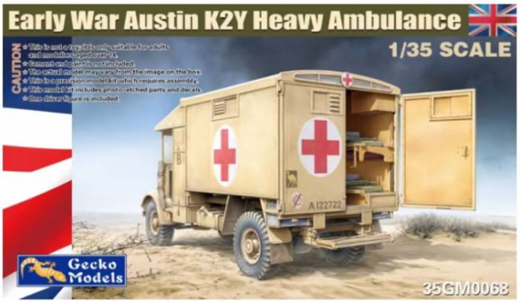 Gecko Early War British Army 4x2 Heavy Ambulance