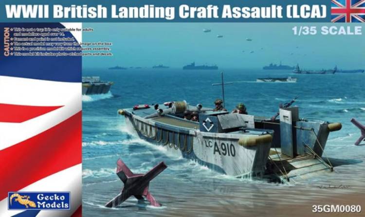 Gecko WWII British Landing Craft Assault (LCA)