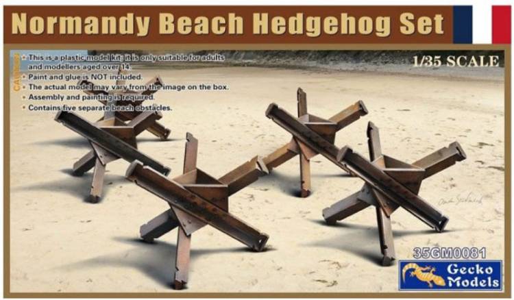 Gecko Normandy Beach Hedgehog Set