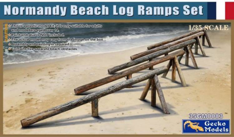 Gecko Normandy Beach Log Ramps Set