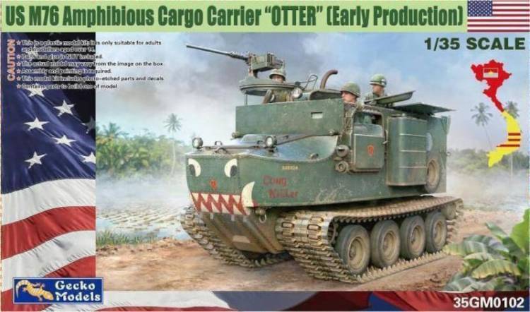 Gecko M76 Amphibious Cargo Carrier Otter (Early Production)