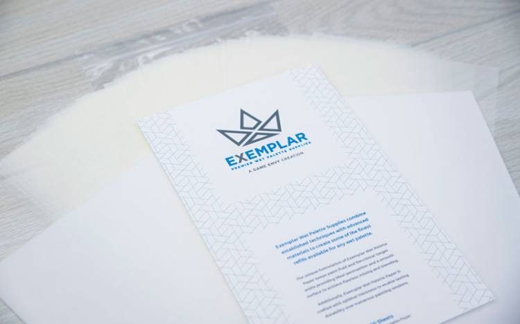 Game Envy: Exemplar Mega Wet Palette Paper Refill Pack
