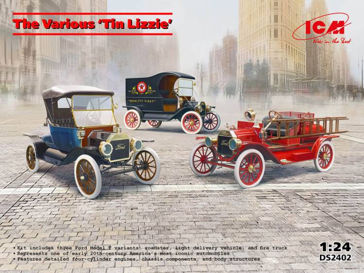 ICM Model Ford Model T The Various Tin Lizzie